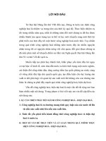 LÝ LUẬN TRONG QUÁ TRÌNH THỰC HIỆN CÔNG NGHIỆP HOÁ - HIỆN ĐẠI HOÁ