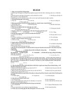 Đề thi ĐH 2009 - Theo mẫu của BGD