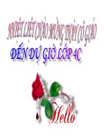 Toán 4:Thực hành vẽ hình chữ nhật