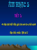 ÂM NHẠC L5-TIẾT 5