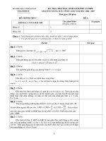 đề thi máy tính cầm tay