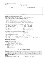 Đề kiểm tra toan 6