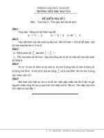 Đề thi học sinh Giỏi lớp 5