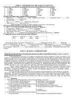 Bai tap on hoc sinh gioi Anh 9