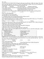 Đề OTDH cấp tốc 05