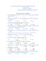 Đề thi vào lớp 10 năm 07-08