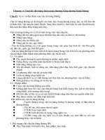 Chuyên chở hàng hóa ngoại thương bằng đường hàng không