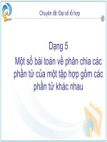 chuyên đề tổ hợp 5