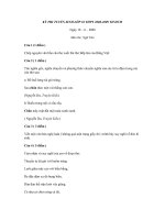 KỲ THI TUYỂN SINH LỚP 10Văn TH HCM THPT 2008