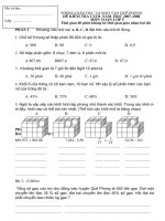 Dề thi cuối năm học 07-08 lớp 4,5