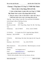 công tác tài chính kế toán tại Công ty TMTH Tiến Thành  