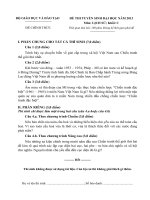 ĐỀ THI TUYỂN SINH ĐẠI HỌC NĂM 2013 MÔN LỊCH SỬ KHỐI C, CÓ ĐÁP ÁN
