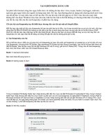 KHỞI ĐỘNG MÁY TÍNH BẰNG USB