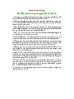 10 điều cần chú ý khi gội đầu và xả tóc