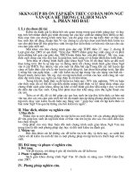 SKKN môn Ngữ văn THPT