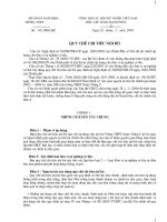 Quy che Chi Tieu Mau