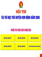 Hội thi tài trí học trò