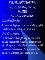 LOGIC HỌC