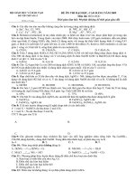 Đề thi thử ĐH 2009 (ĐA) lần 13