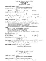 Kiểm tra khảo sát định kì toán 6