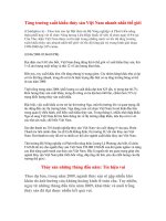 Địa lí phổ thông - xuất khẩu thủy sản 2009