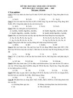 Đề thi chọn HSG 08-09 rất hay