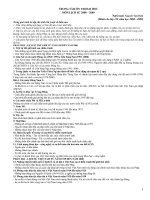 Trong tam on thi DH-CD mon lich su 2009