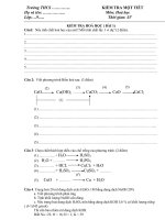 KT 45'''' HÓA 9 HK II