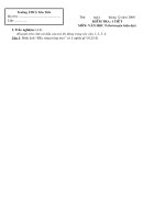 Kiểm tra VH9 (tuần 16)