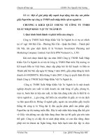 Một số giải pháp đẩy mạnh hoạt động tiêu thụ sản phẩm giấy PaperOne tại công ty TNHH xuất nhập khẩu vật tư ngành in