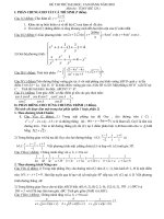 ĐỀ THI THỬ ĐẠI HỌC, CAO ĐẲNG NĂM 2010  Môn thi : TOÁN (ĐỀ 126 )
