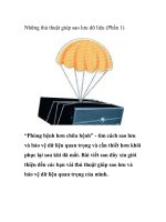 Những thủ thuật giúp sao lưu dữ liệu (phần 1) 