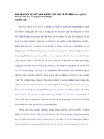 nhà văn hiện đại Việt Nam- những giớ hạn và sứ mện