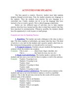 ACTIVITIES FOR SPEAKING.doc