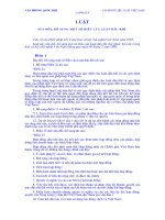 Luật sửa đổi, bổ sung một số điều của Luật Dầu khí