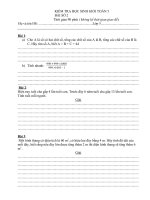 Đề kiểm tra HSG toán 5 ( đề 2)