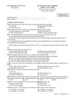 Đề thi thử Vật lý 2009 (642)