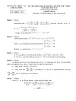 ĐỀ THI CHỌN HỌC SINH GIỎI TỈNH LỚP 9 THCS NĂM 2010 - 2011 MÔN TOÁN - SỞ GIÁO DỤC VÀ ĐÀO TẠO ĐẮK NÔNG