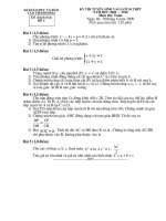 Đề thi vào 10 THANH HOÁ (09-10)