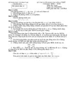 Đề Thi Toán Vào 10 Thanh Hoá