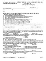 THPT Sao Nam - QuangNam