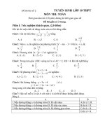 6 đề thi thử vào 10-THCS Nhân Hoà-VB