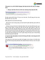 tổng quan và cụ thể về seo onpage