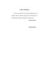 luận án tiến sĩ phân tích lợi nhuận và một số chính sách làm nâng cao lợi nhuận ở các doanh nghiệp diệt may  