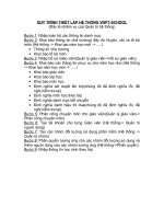 Quy trinh cài đặt VNPT-SHOOL