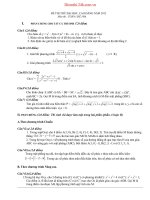 ĐỀ THI THỬ ĐẠI HỌC MÔN TOÁN ĐỀ SỐ 190