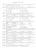 Thi thử ĐH vậy lý