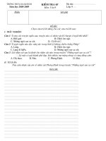 KT 45'''' Văn 9 (HKII)