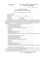 ĐĂNG KÝ TỔ CHỨC HỘI CHỢ, TRIỂN LÃM THƯƠNG MẠI