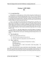 Nhu cầu sử dụng căn tin của sinh viên đại học an giang tại khu mới 